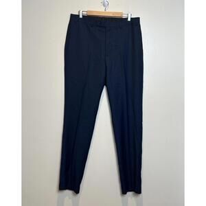 Calvin Klein Mens Navy Blue Straight Leg Dress Pants Slacks Size 36W‎ x 34L